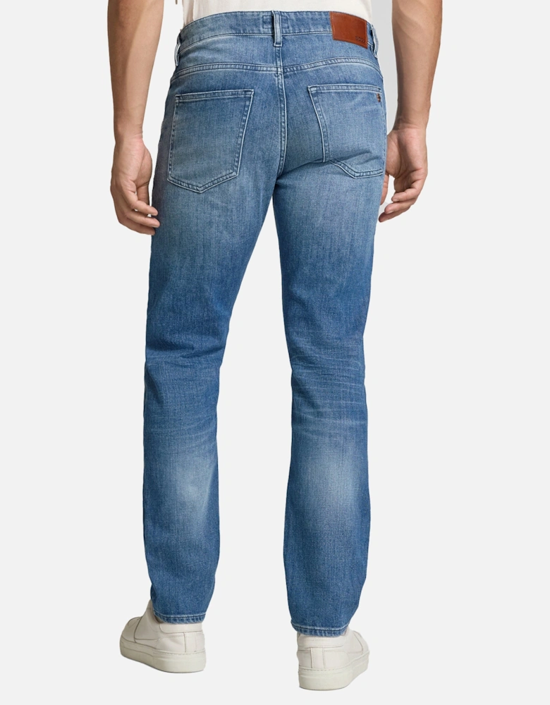 BOSS Delaware Bo Slim fit Stretch Denim Jeans Bright Blue