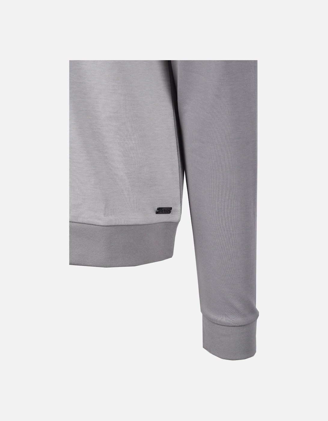Boss Tracksuit Half Zip Light Pastel Grey