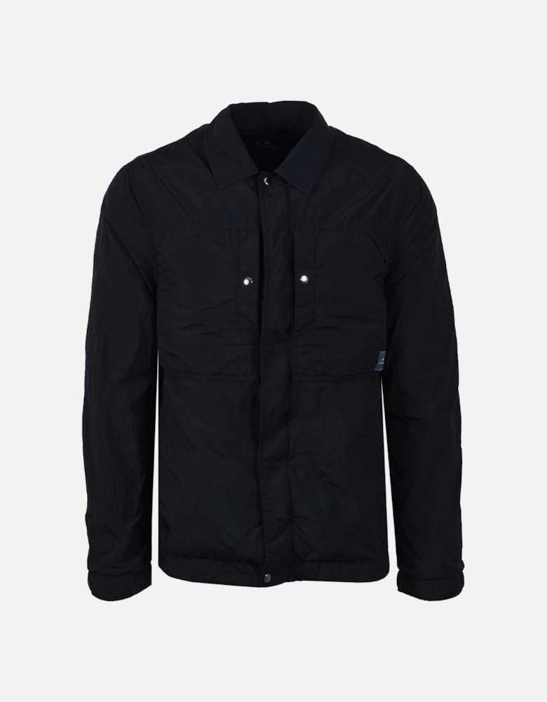 Unlined Overshirt Jacket Dark Navy