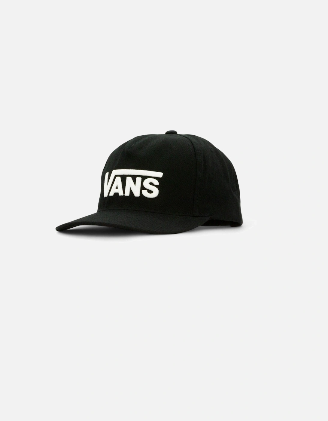 Drop V Snapback Cap - Black, 6 of 5