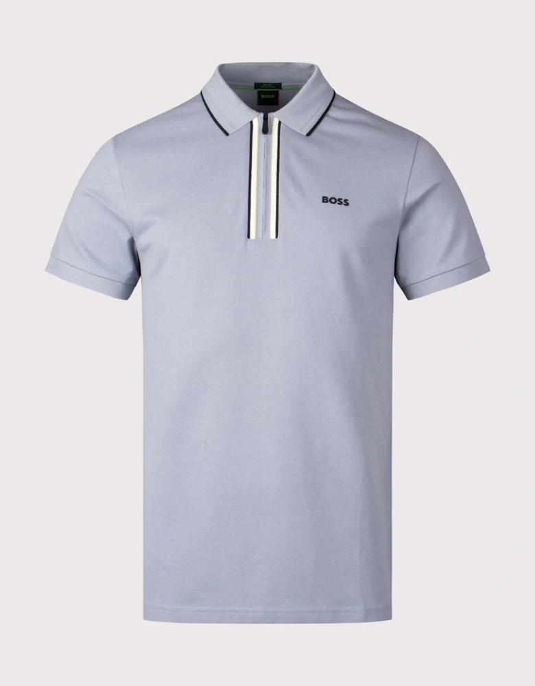 Zip Neck Philix Polo Shirt