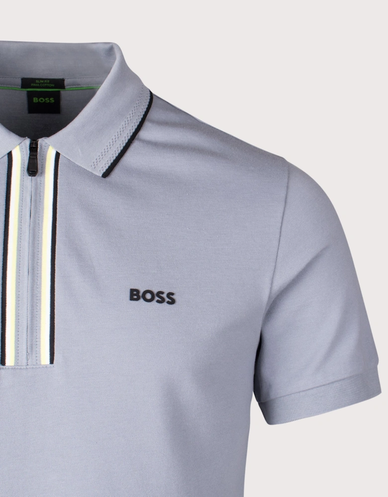 Zip Neck Philix Polo Shirt