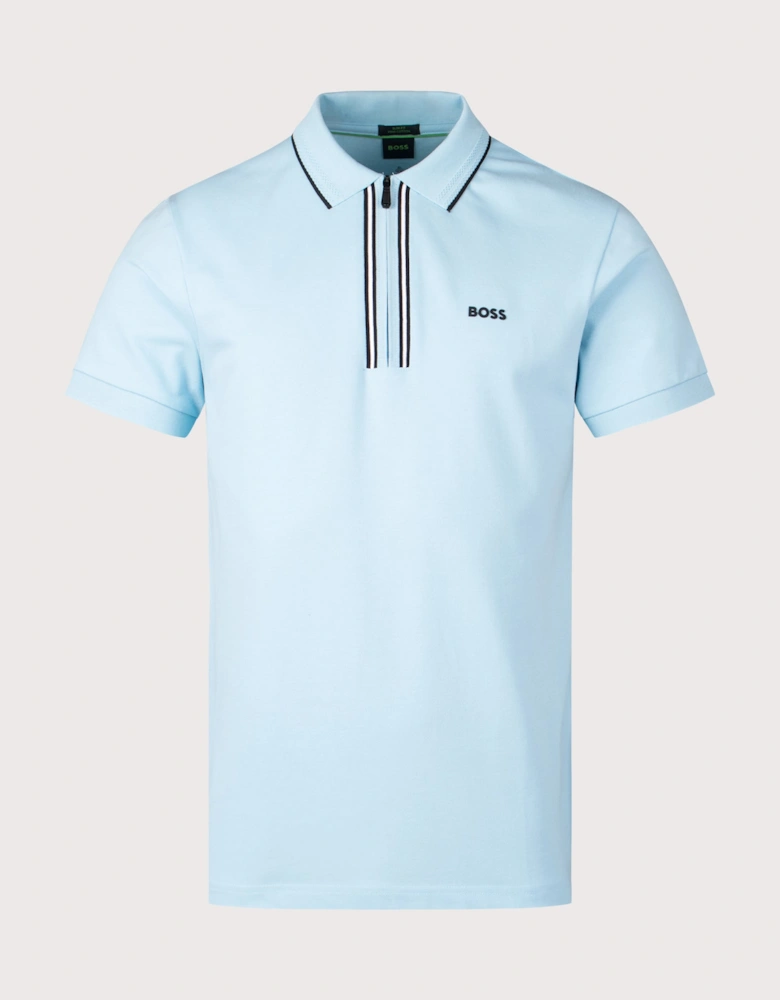 Zip Neck Philix Polo Shirt