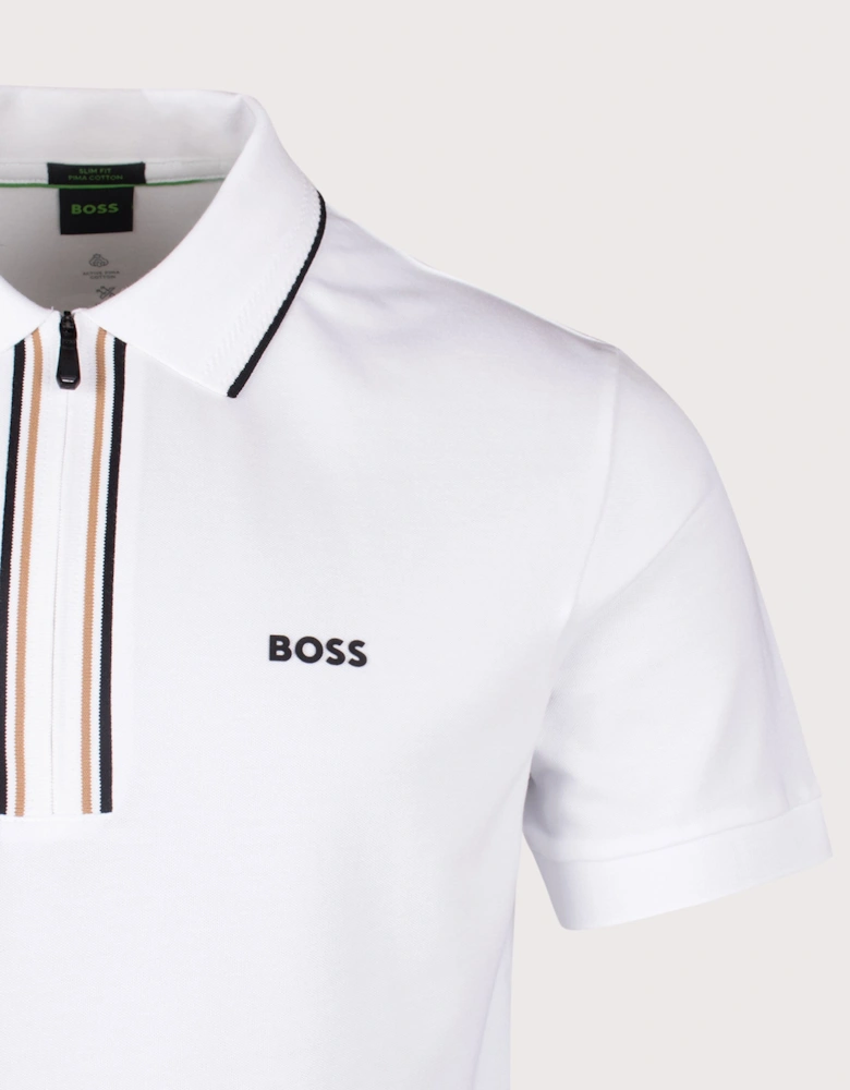 Zip Neck Philix Polo Shirt