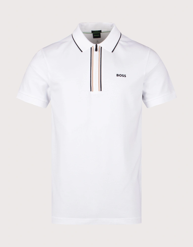 Zip Neck Philix Polo Shirt