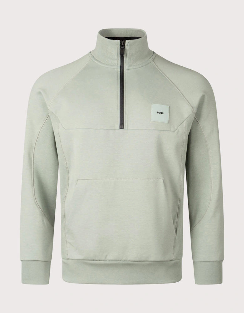 Rib Quarter Zip