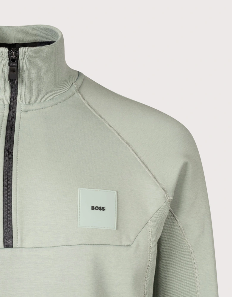 Rib Quarter Zip
