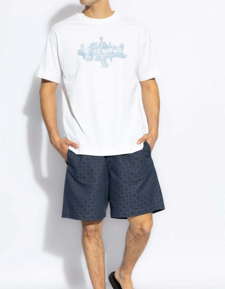 Reverse Hubert Objects Oversized T-Shirt in White