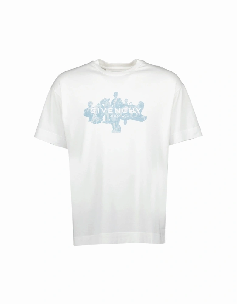 Reverse Hubert Objects Oversized T-Shirt in White
