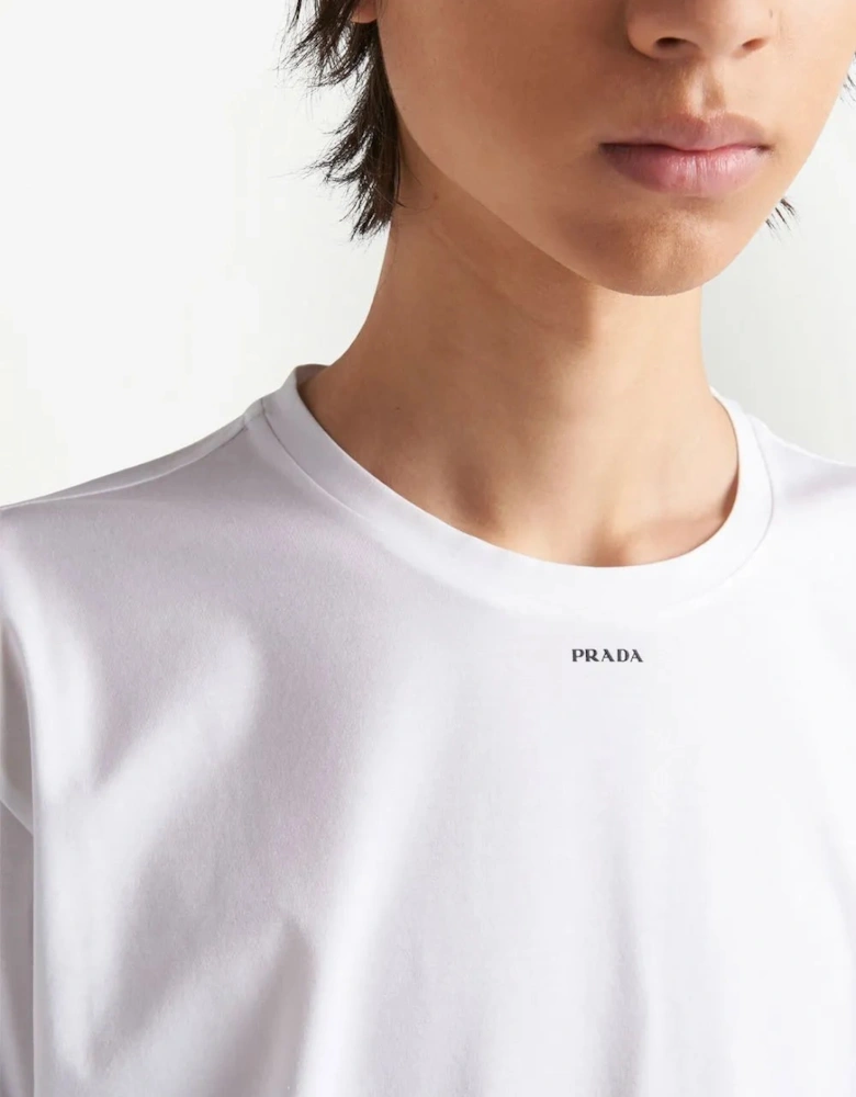 Small Logo Print T-Shirt in White