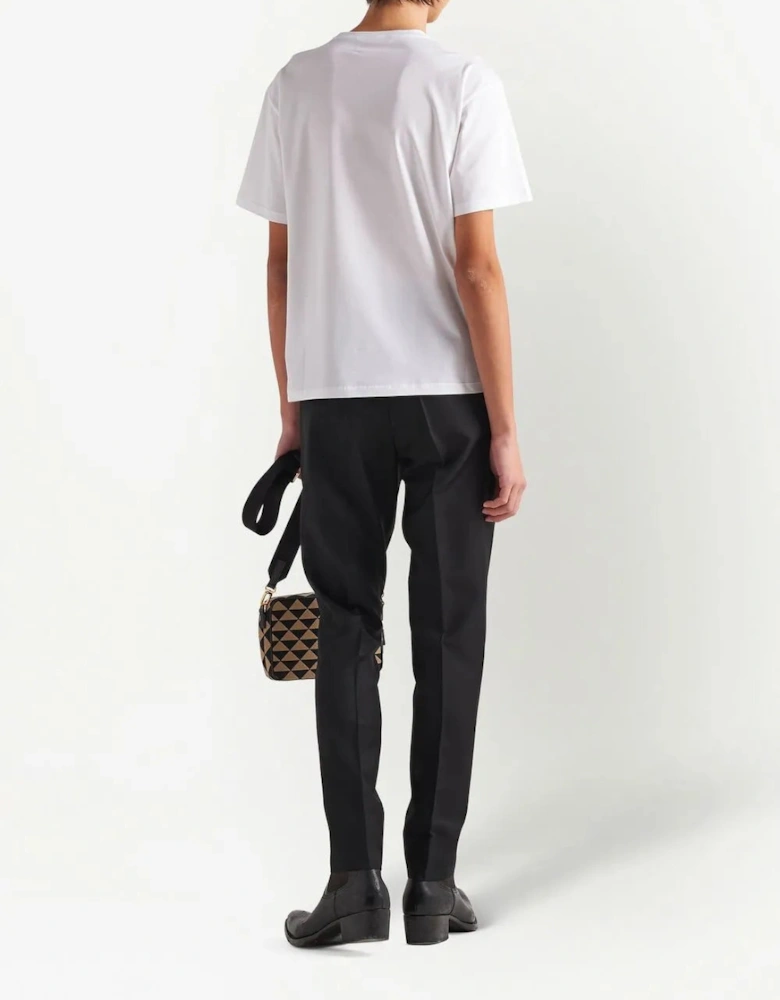 Small Logo Print T-Shirt in White