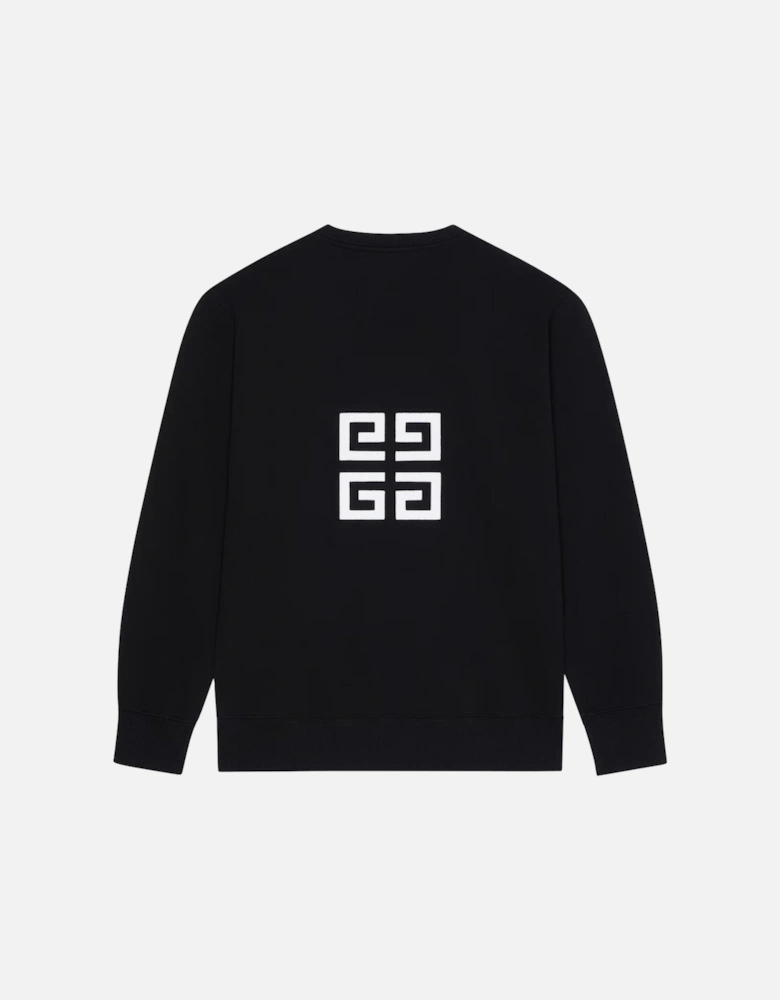 4G Slim Fit Sweatshirt in Black