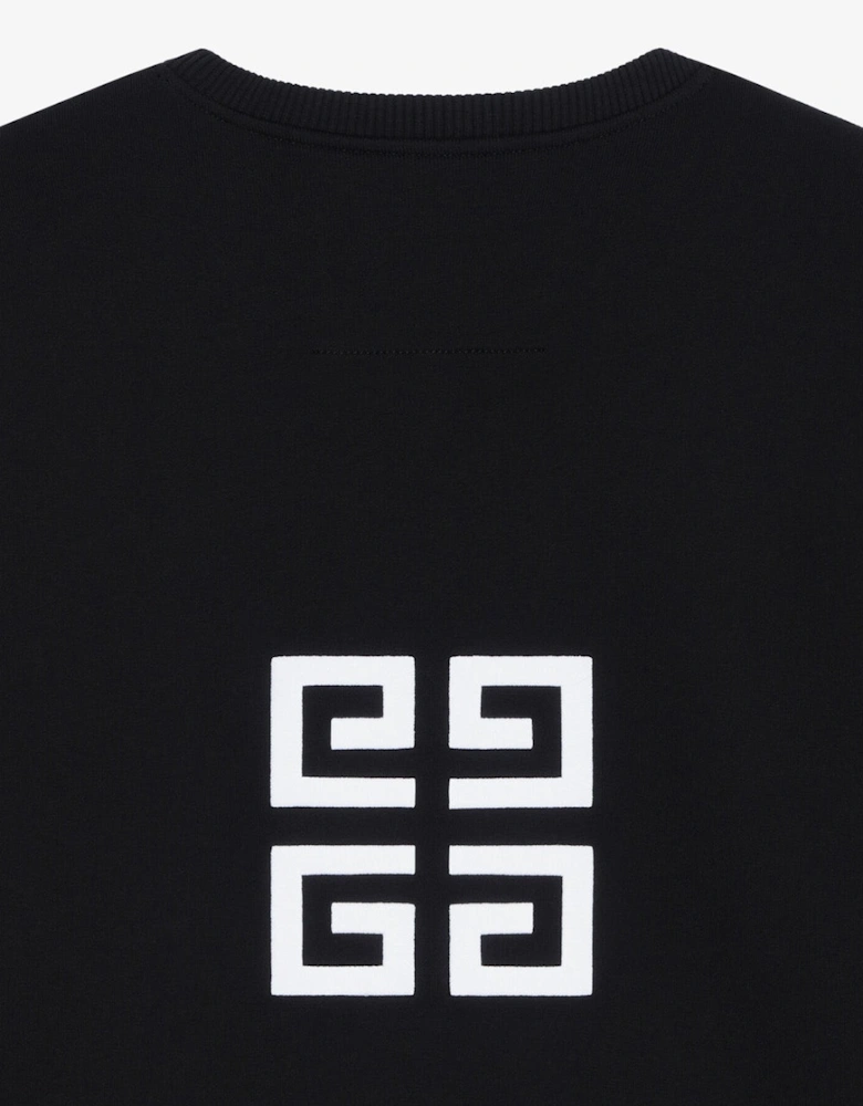 4G Slim Fit Sweatshirt in Black