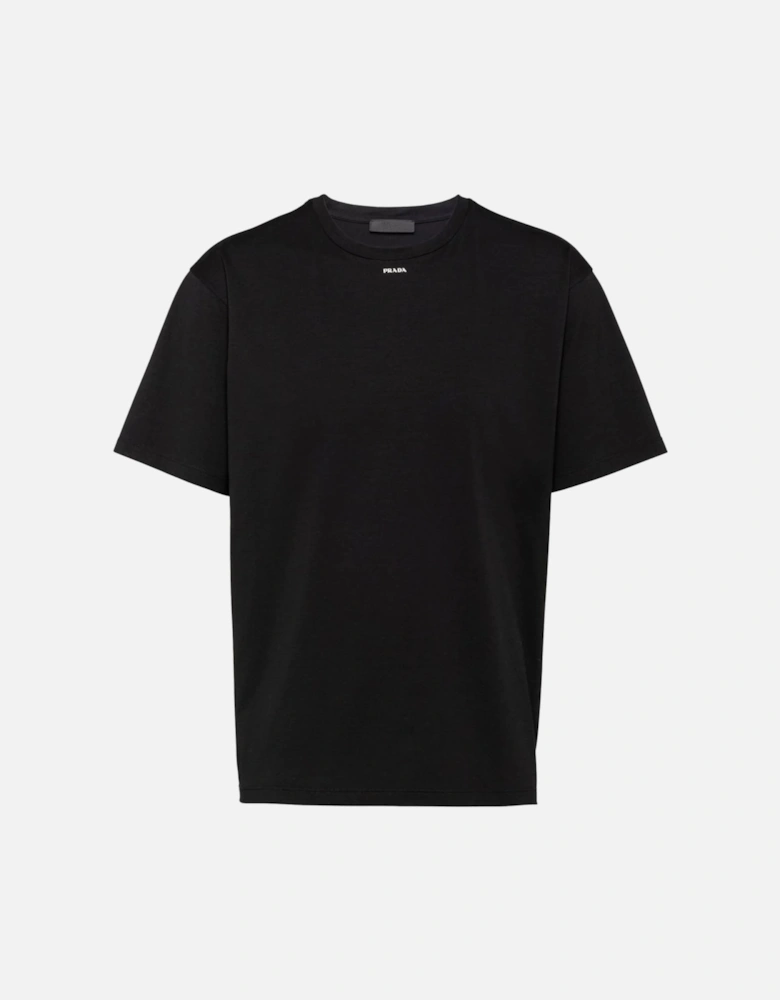 Small Logo Print T-Shirt in Black