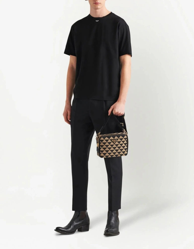 Small Logo Print T-Shirt in Black