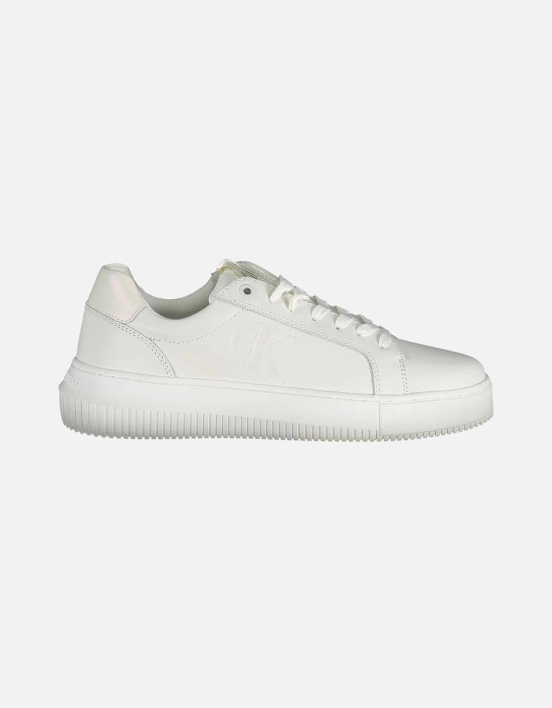 Designer Flair Contrast Detail Sneakers Women - White, 4 of 3
