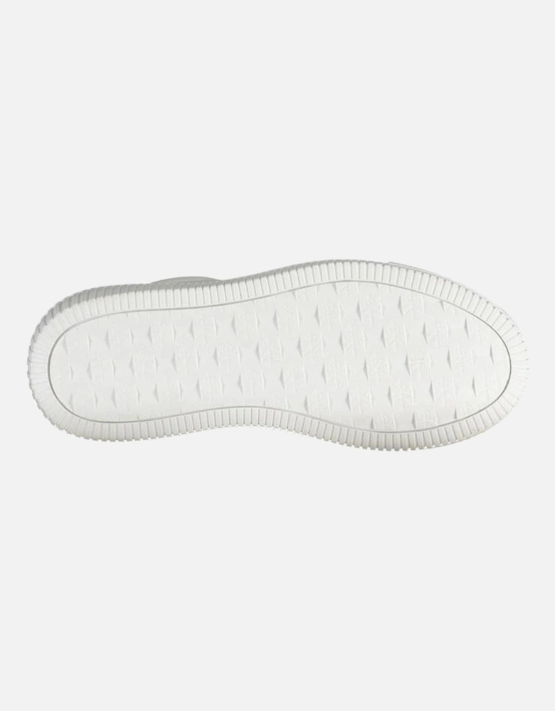 Designer Flair Contrast Detail Sneakers Women - White