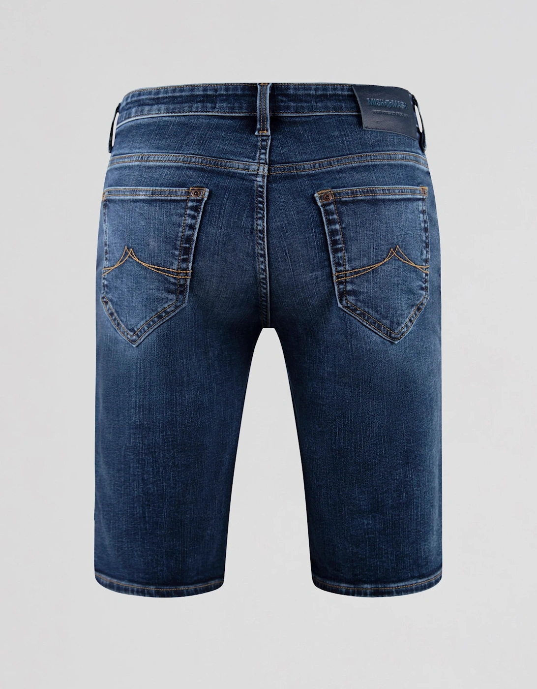 Flex Active Denim Short - Mid Blue