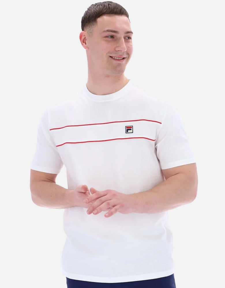 Williams T-Shirt White/Red