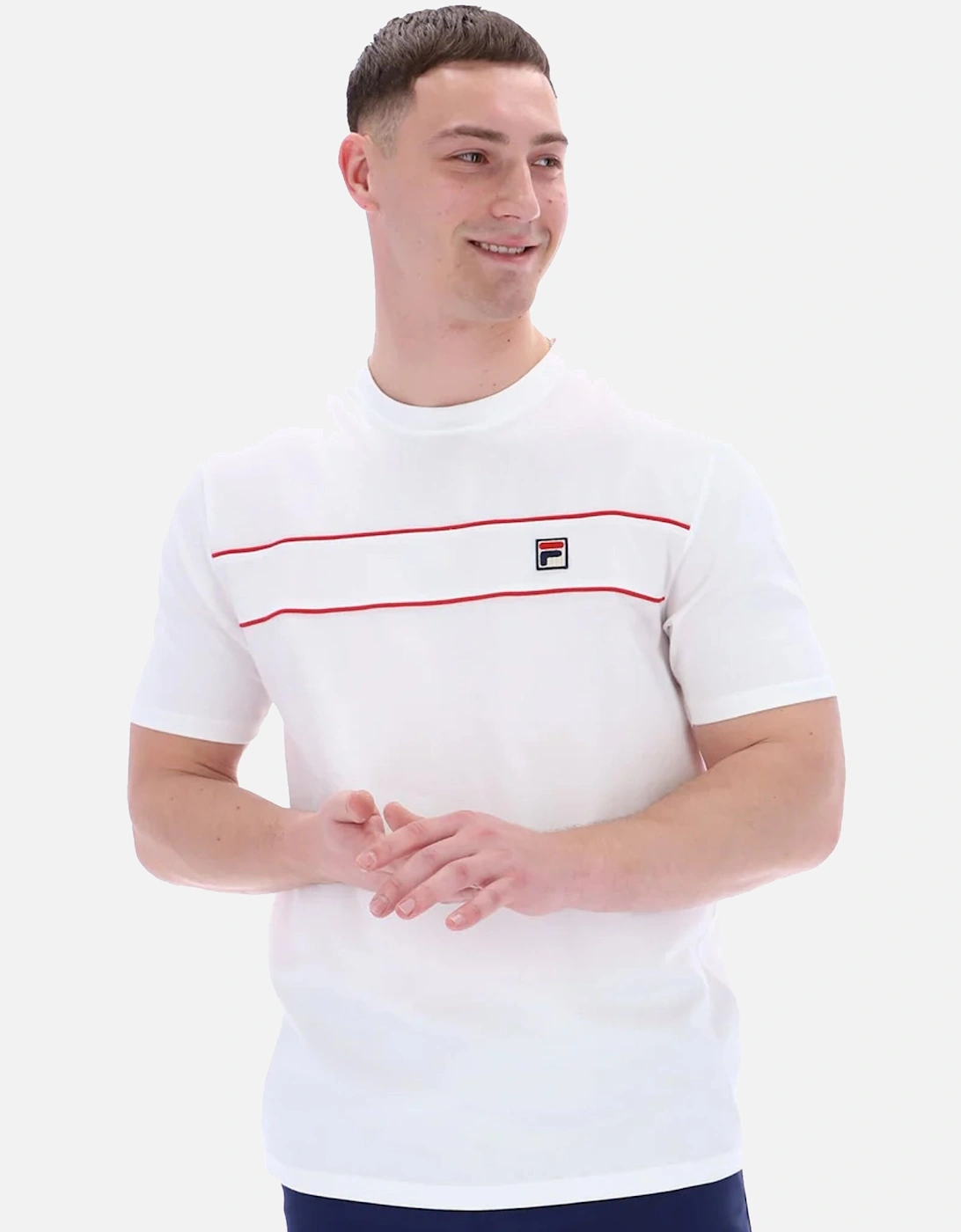 Williams T-Shirt White/Red