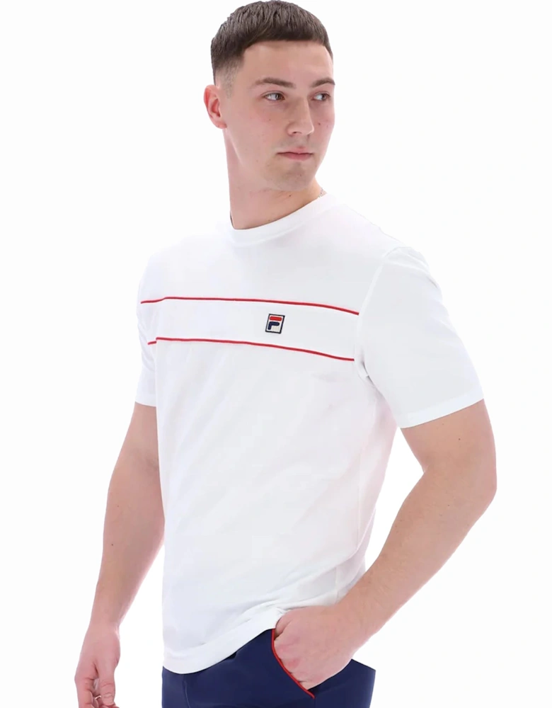 Williams T-Shirt White/Red