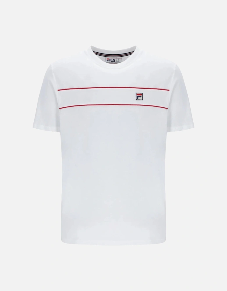 Williams T-Shirt White/Red