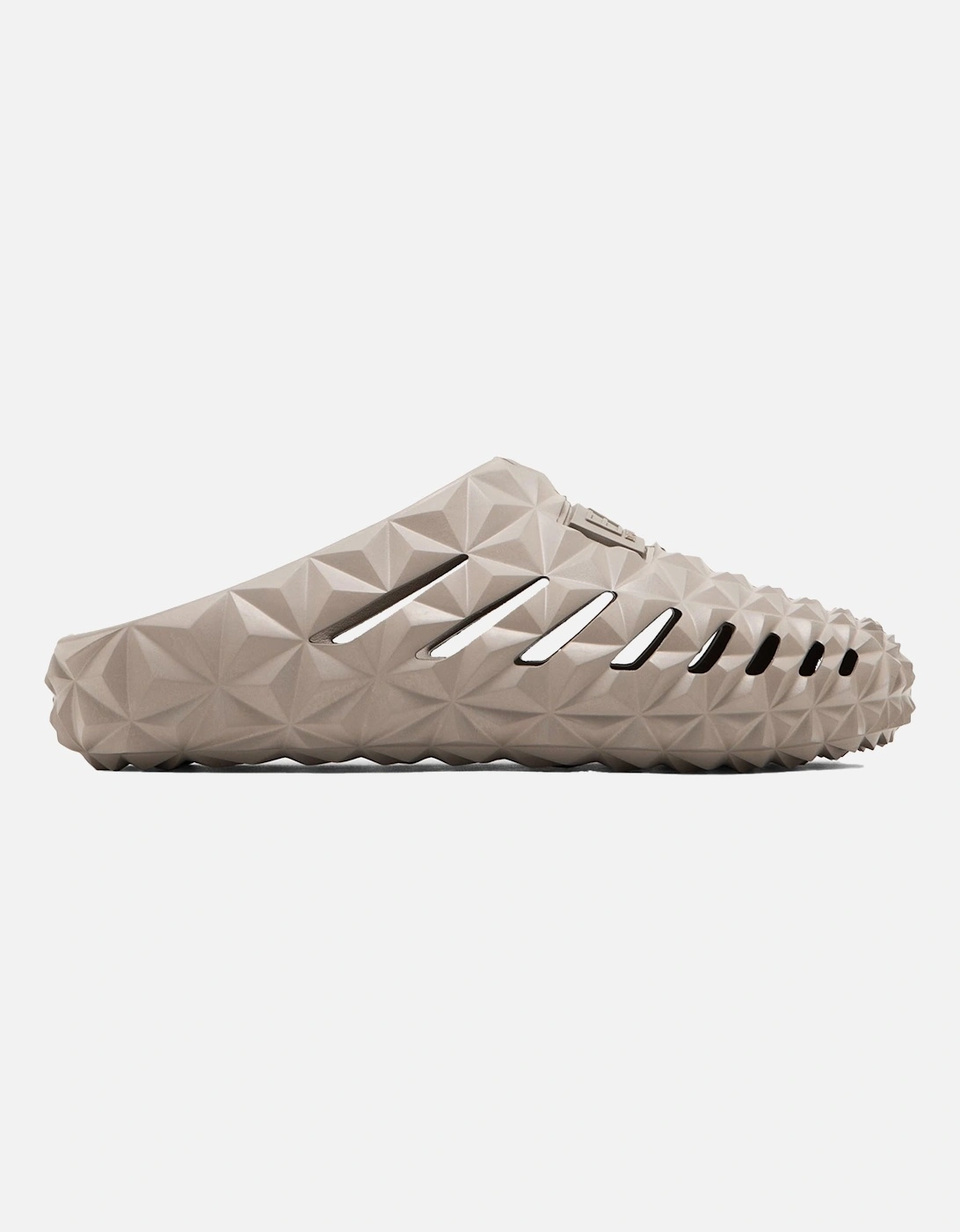 Emporio Armani Three Dimensional Geometric Motif Slides Beige, 5 of 4