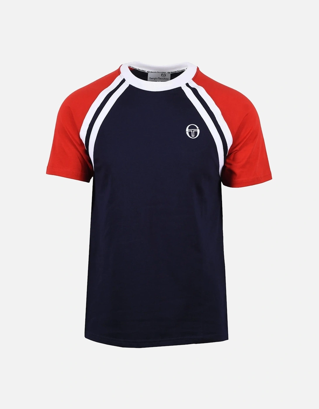 Ghibli T-Shirt Maritime Blue/Adrenaline Rush/White, 4 of 3
