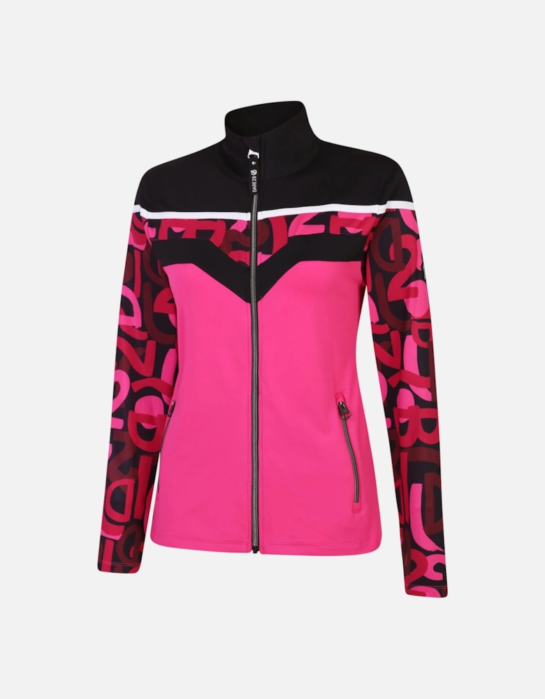 Womens/Ladies Rocker Graffiti Core Stretch Ski Jacket
