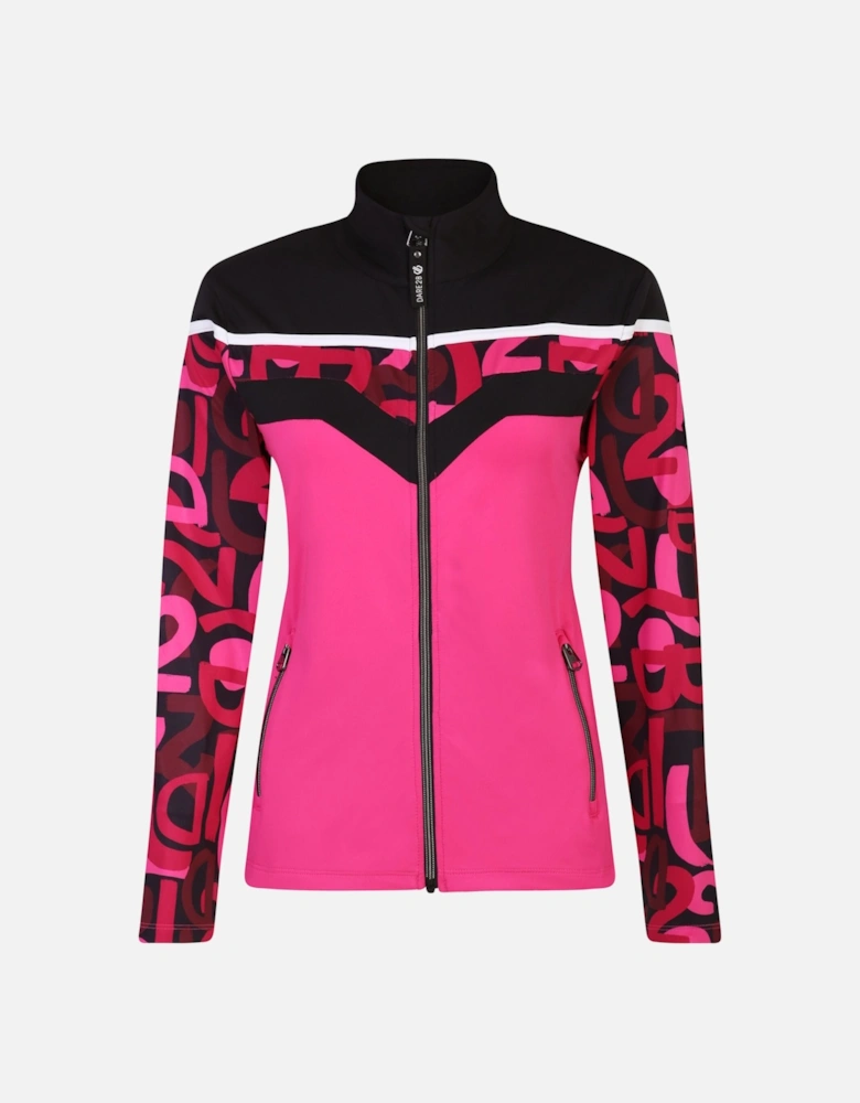Womens/Ladies Rocker Graffiti Core Stretch Ski Jacket