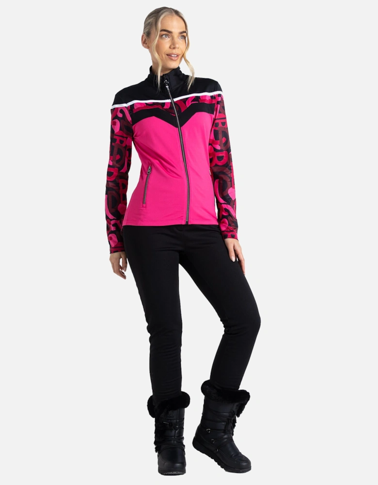 Womens/Ladies Rocker Graffiti Core Stretch Ski Jacket