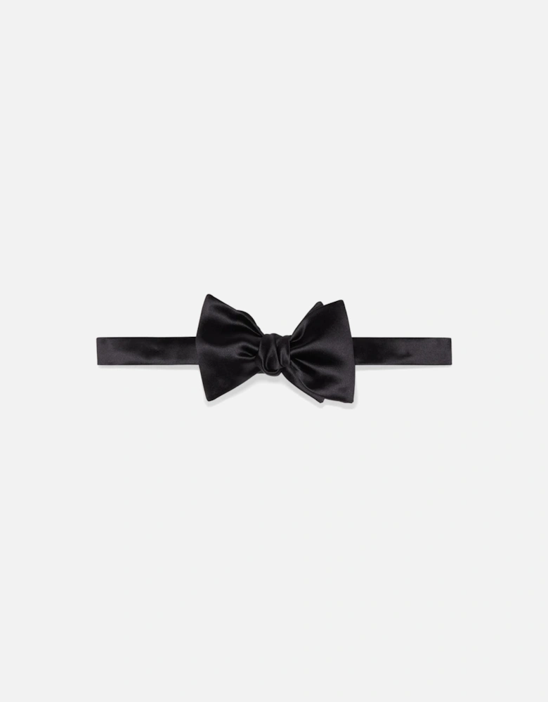 Silk Bow Tie Black