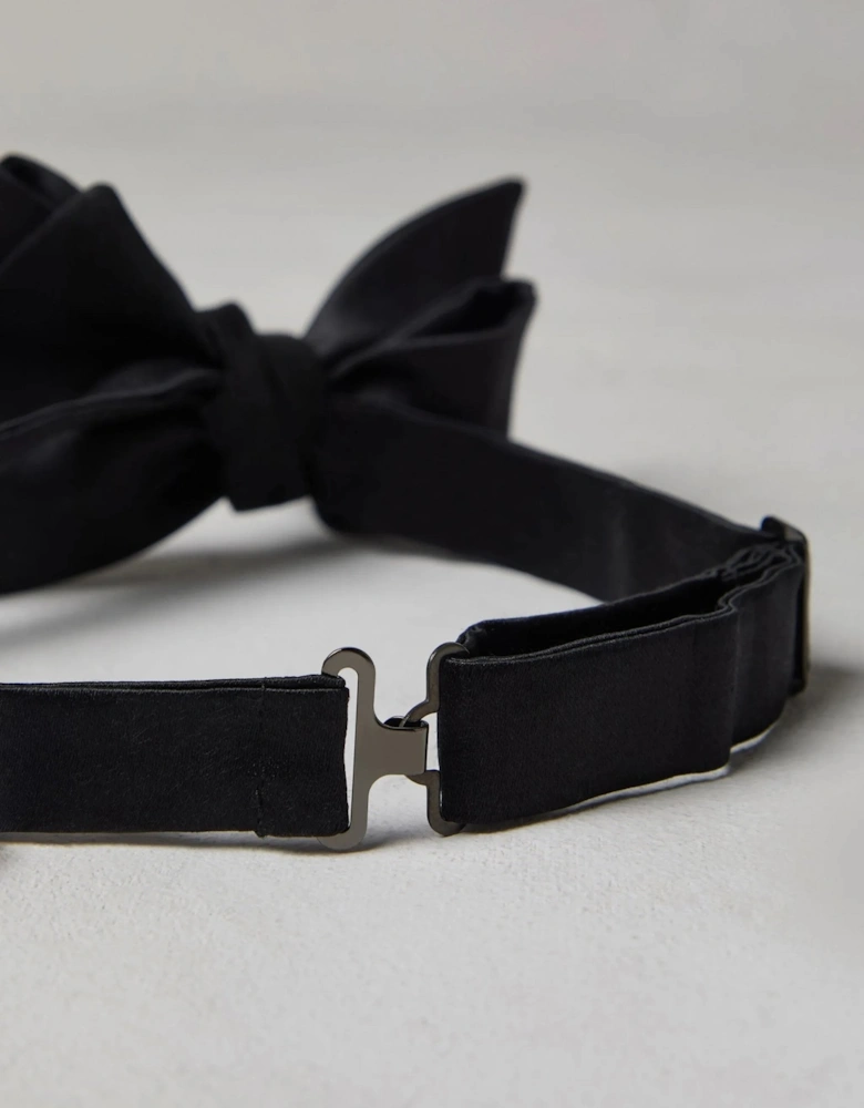 Silk Bow Tie Black