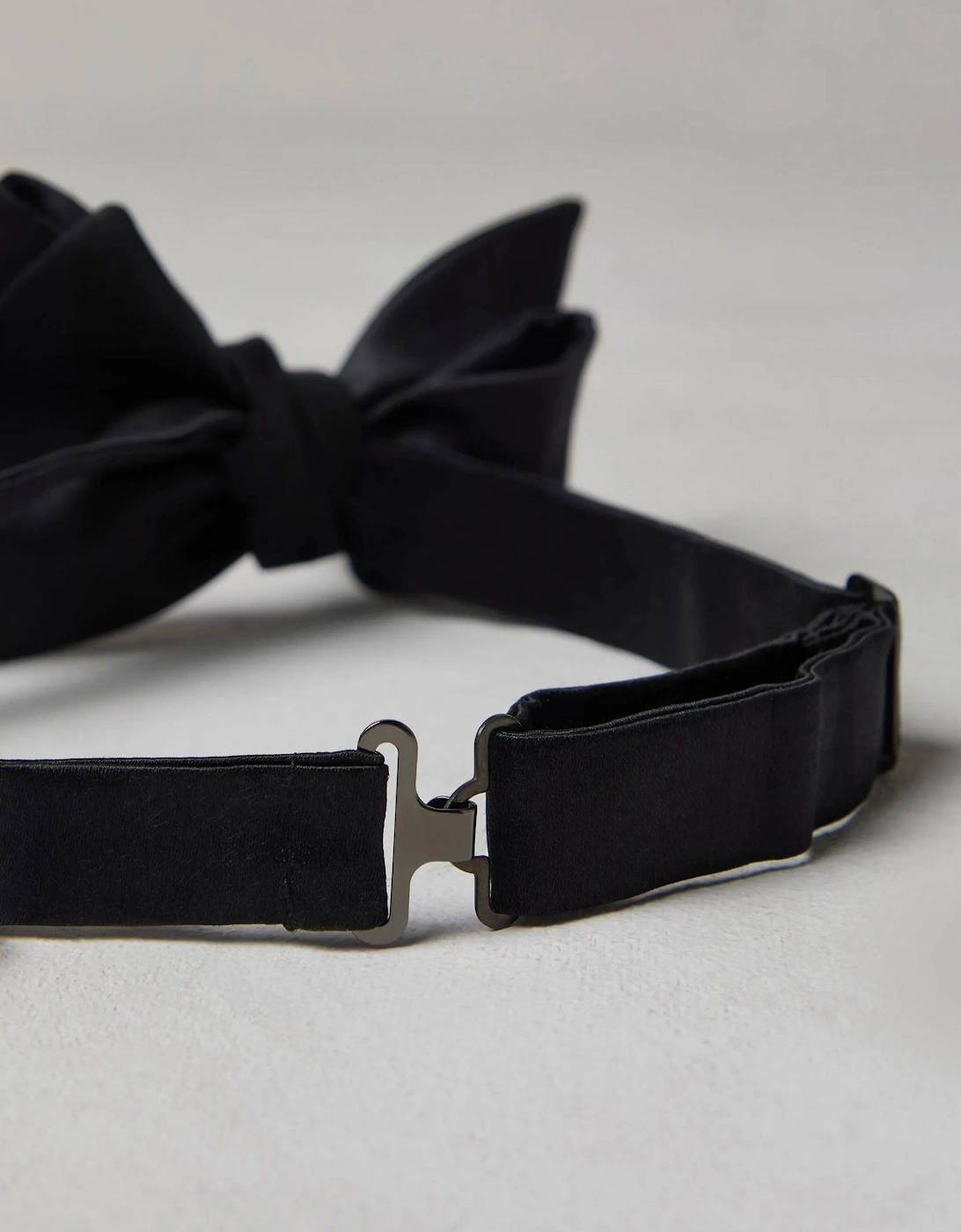 Silk Bow Tie Black