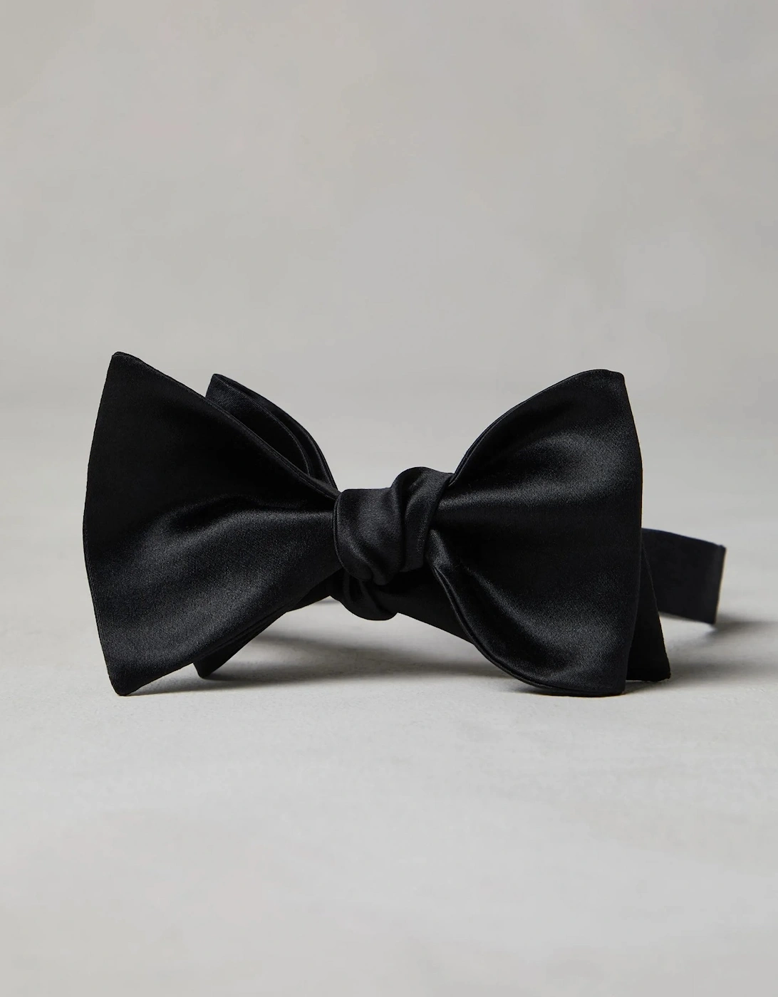 Silk Bow Tie Black