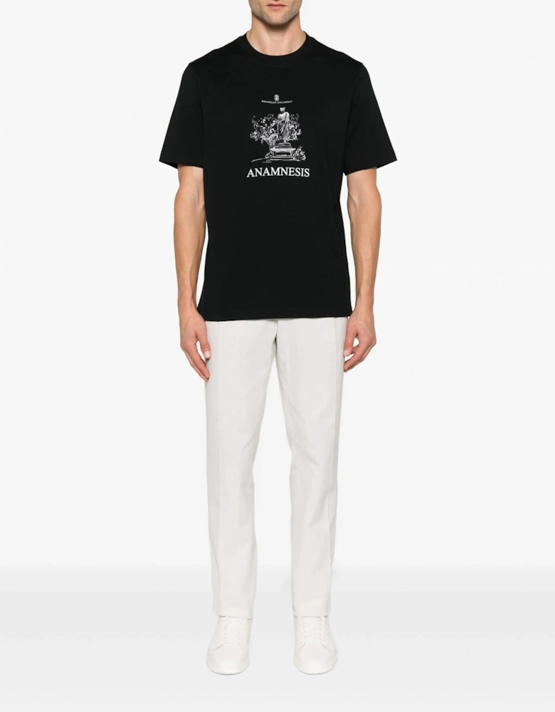 Anamnesis Print T-Shirt Black