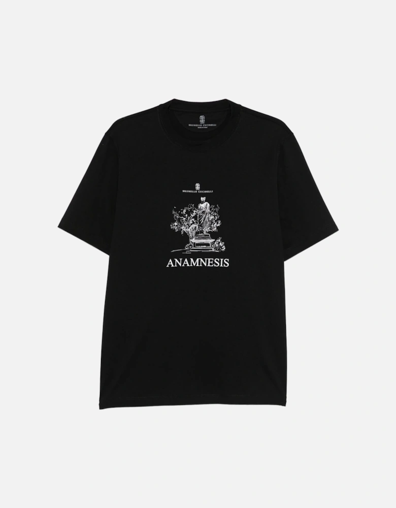 Anamnesis Print T-Shirt Black