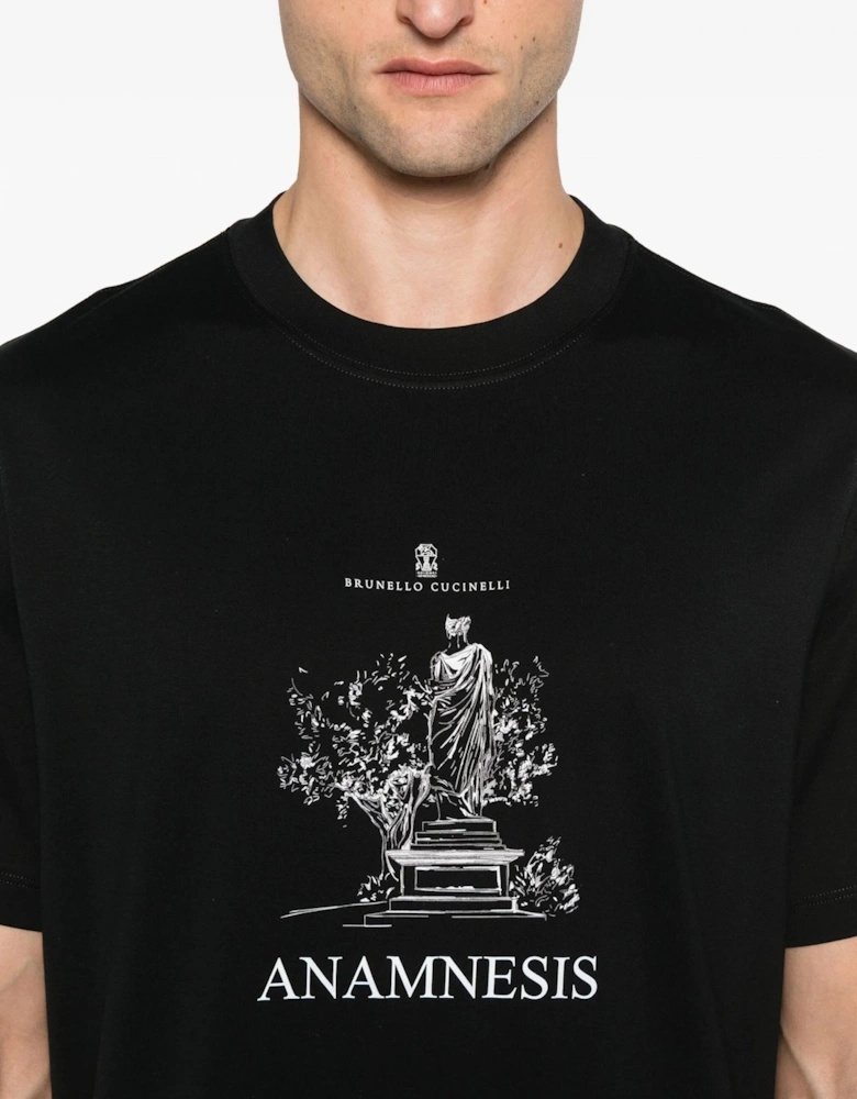 Anamnesis Print T-Shirt Black