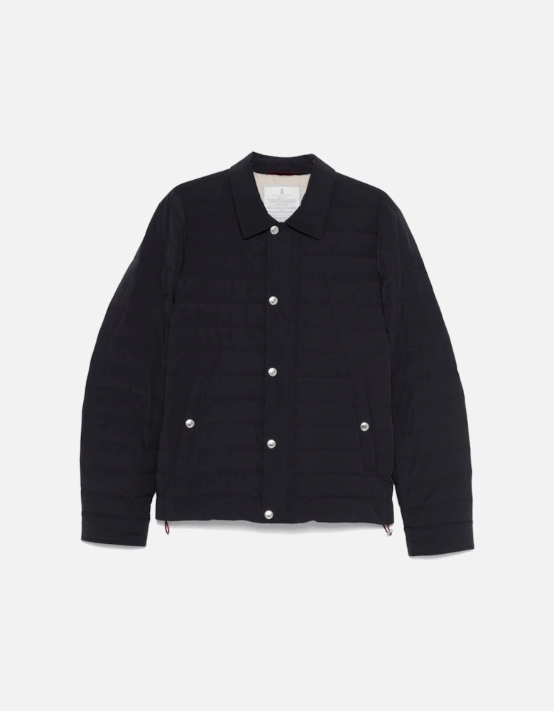 Padded Overshirt Navy