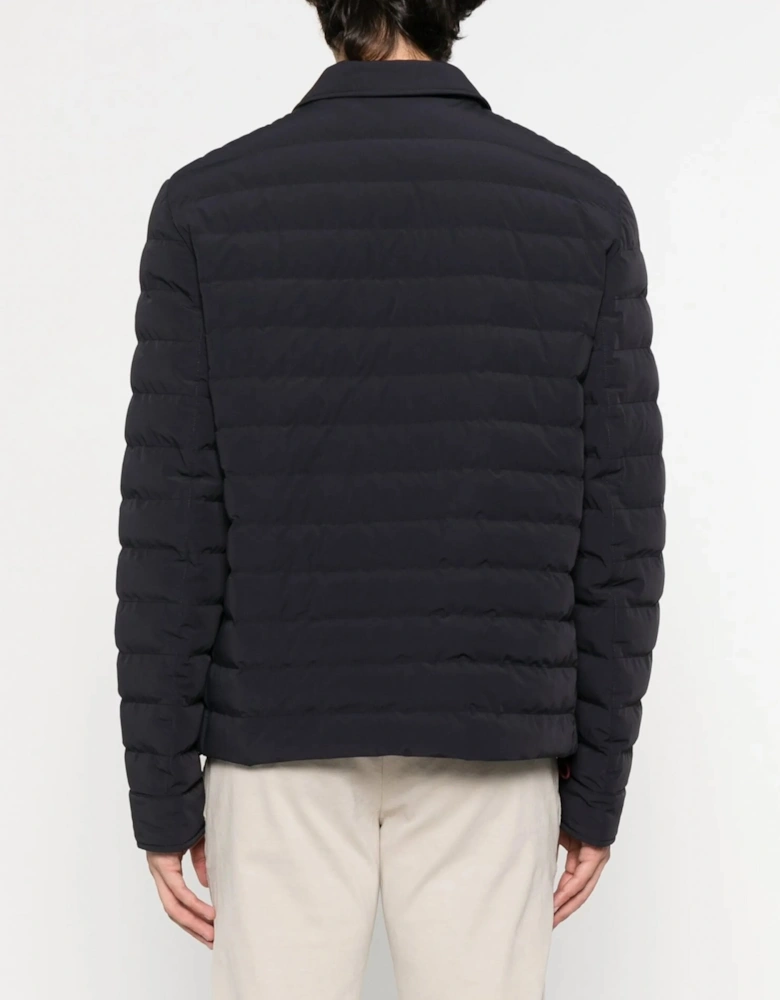 Padded Overshirt Navy