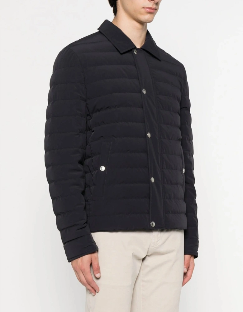 Padded Overshirt Navy