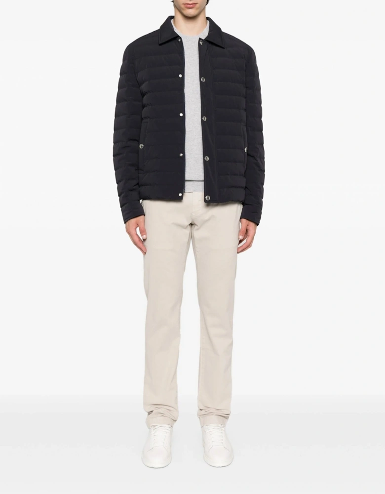 Padded Overshirt Navy