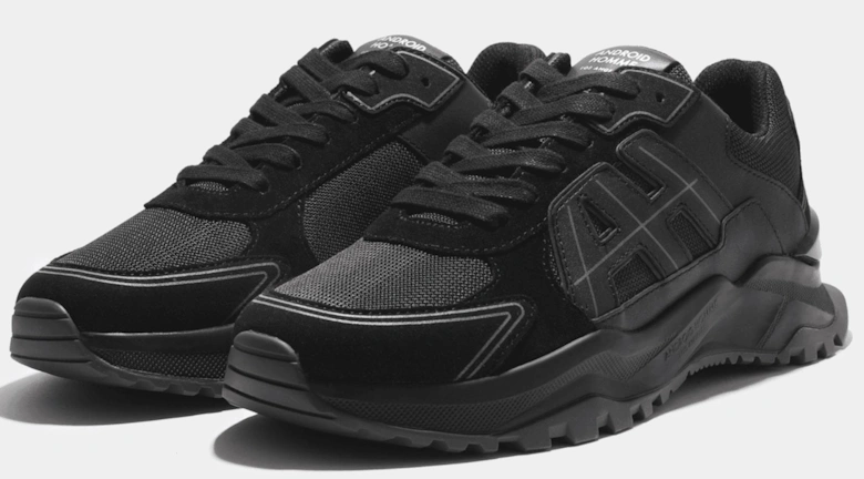 AH ONE Black Runner Sneaker