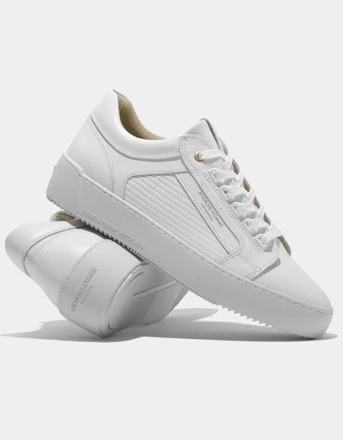 Venice Linear White Sneaker Trainer