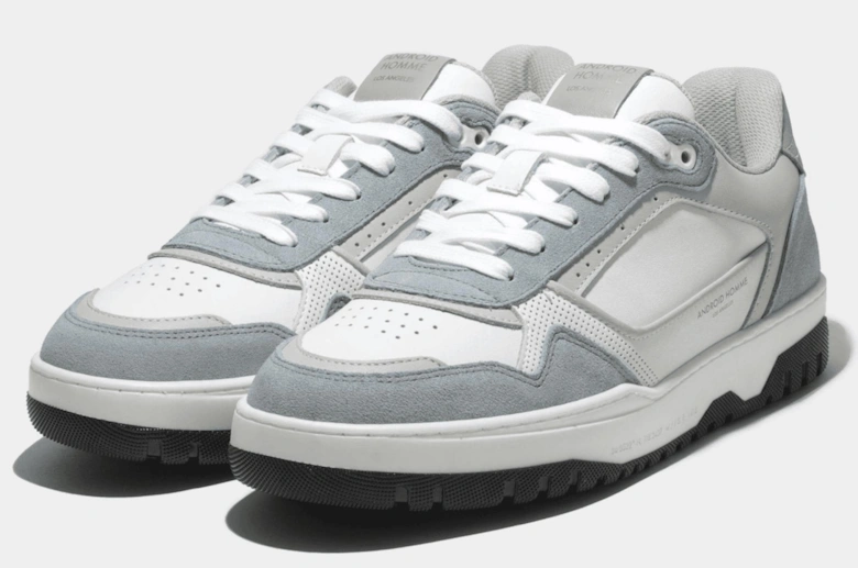 Forum Court White/Blue Skate Sneaker