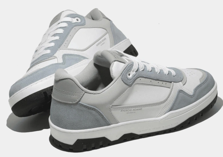 Forum Court White/Blue Skate Sneaker