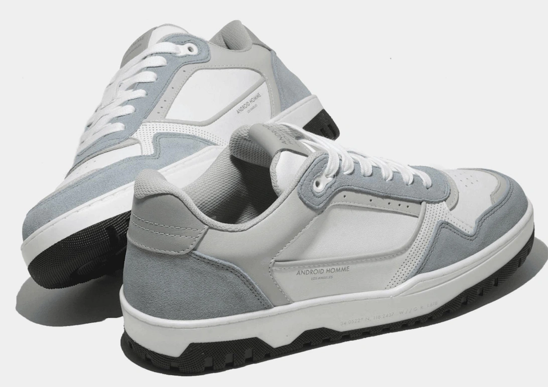 Forum Court White/Blue Skate Sneaker