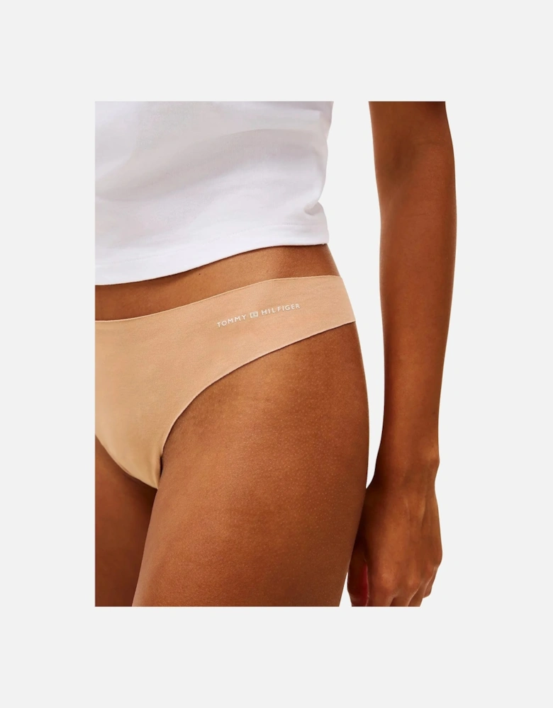 3-Pack Sleek Logo Hipster Briefs, Ivory/Beige/Navy