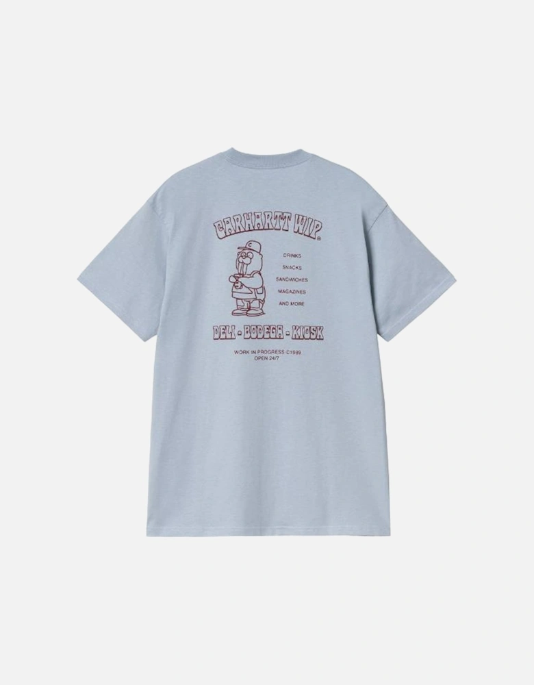 S/S Sandwich T-Shirt - Blue Fog