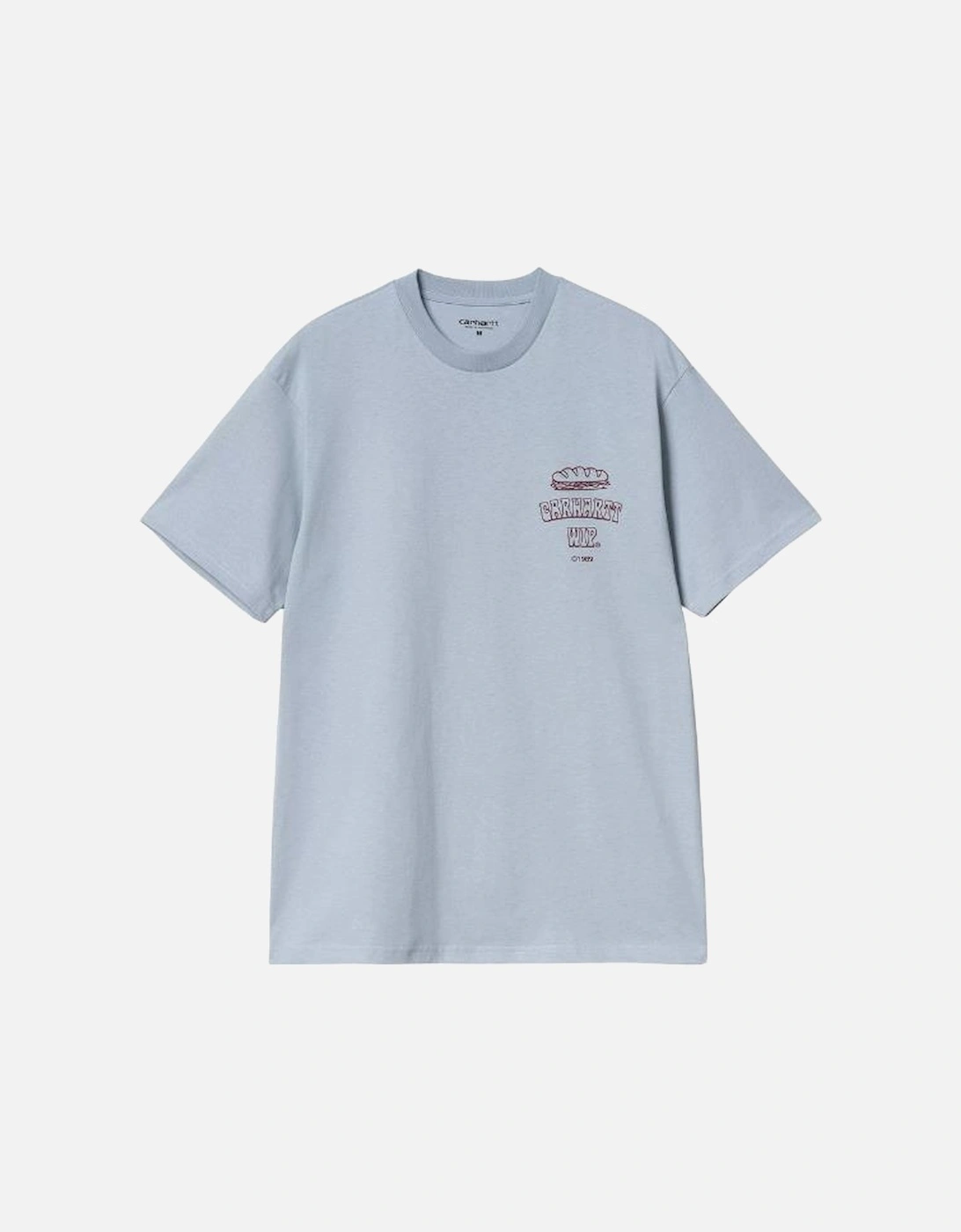S/S Sandwich T-Shirt - Blue Fog